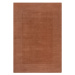 Kusový ručně tkaný koberec Tuscany Textured Wool Border Orange - 200x290 cm Flair Rugs koberce