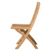 Sconto Skladacia stolička CAMBRIDGE 1 teakové drevo
