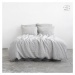 Bielo-čierne ľanové obliečky 220x200 cm - Linen Tales