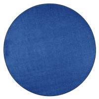 Kusový koberec Nasty 101153 Blau kruh - 200x200 (průměr) kruh cm Hanse Home Collection koberce
