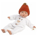 Llorens 63304 Little baby realistická bábika bábätko s mäkkým látkovým telom 32 cm