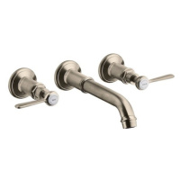 Umývadlová batéria Hansgrohe Axor Montreux bez podomietkového telesa kartáčovaný nikel 16534820