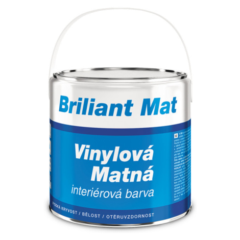 COLORLAK BRILIANT MAT V2091 - Vinylová interiérová farba biela 2,5 L