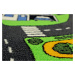 Dětský kusový koberec City life kruh - 120x120 (průměr) kruh cm Vopi koberce