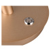 LED stolová lampa s kovovým tienidlom v zlatej farbe (výška 56 cm) Nala – Trio Select
