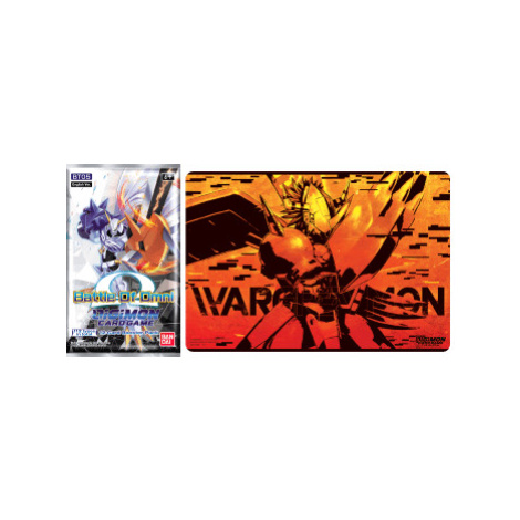 Bandai Digimon TCG - hracia podložka a Booster - Wargreymon PB-03