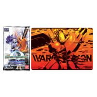 Bandai Digimon TCG - hracia podložka a Booster - Wargreymon PB-03