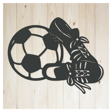 Nálepka na stenu - Futbal, Antracitovo-šedá