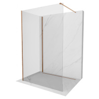 MEXEN/S - Kyoto Sprchová zástena WALK-IN 120 x 110 cm, transparent, ružové zlato 800-120-212-60-