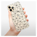 Odolné silikónové puzdro iSaprio - Abstract Triangles 03 - black - iPhone 12 Pro Max