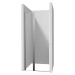 DEANTE/S - Sprchové dvere výklopné so stenovým profilom 100 KTSU043P+KTS_000X KERRIA/0010