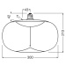 OSRAM LED Vintage Big Elipse E27 12W 818 Žiarovka dymová tmavá