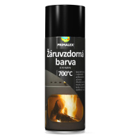 PRIMALEX Žiaruvzdorná farba Čierna 400 ml