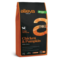 ALLEVA Natural Puppy Maxi Chicken&Pumpkin granule pre šteňatá 2 kg