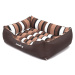 Pelech pre psa Reedog Comfy Brown & Strips - L