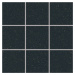 Dlažba Rako Compila coal 10x10 cm mat DAK11871.1