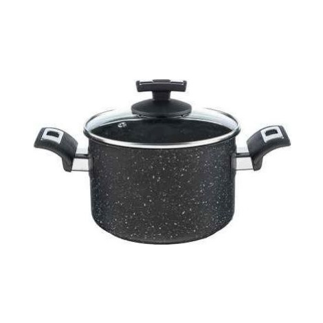 KOLIMAX BLACK GRANITEC s pokrievkou, priemer 26 cm, objem 6,5 l