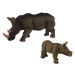 mamido Sada 2 nosorožcov s figúrkami mladých nosorožcov