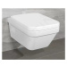 VILLEROY & BOCH - Architectura Závesné WC, zadný odpad, CeramicPlus, alpská biela 5685R0R1