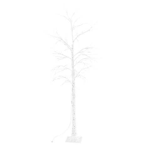 TEMPO-KONDELA WHITE BIRCH, LED vianočný stromček, breza, 90 cm Tempo Kondela