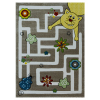 Dětský kusový koberec Smart Kids 22303 Beige - 120x180 cm Berfin Dywany