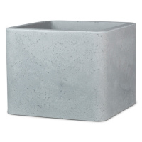 Scheurich Kvetináč Cube (Ø 40 cm, kamenistá sivá)