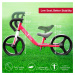 Balančné odrážadlo skladacie Folding Balance Bike Red smarTrike červené z hliníka s ergonomickým