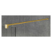 GELCO - VARIO GOLD MATT jednodielna sprchová zástena na inštaláciu k stene, číre sklo, 1400  GX1