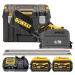 DEWALT 54V XR FLEXVOLT Aku ponorná kotúčová píla 165 x 20 mm + 1,5 m lišta, 2x 6,0 Ah DCS520T2R-