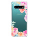 Odolné silikónové puzdro iSaprio - Flower Brush - Samsung Galaxy S10