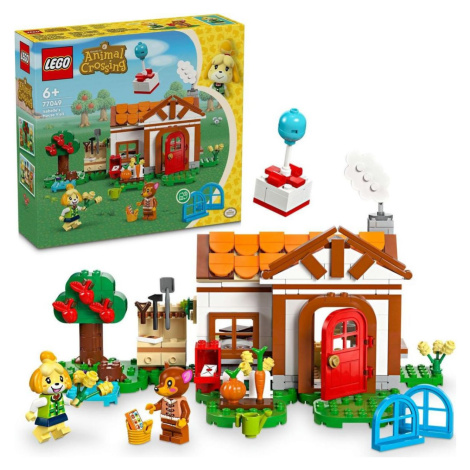 LEGO® Animal Crossing™ 77049 Návšteva u Isabelle