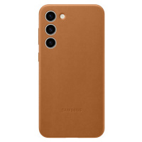 Samsung Leather Case Galaxy S23+, Camel