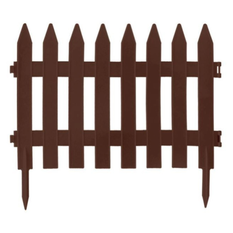Záhradný plot Plot hnedý Prosperplast