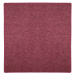 Kusový koberec Astra vínová čtverec - 250x250 cm Vopi koberce