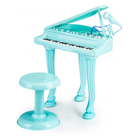 Detské piano s mikrofónom Tinny modré MULTISTORE