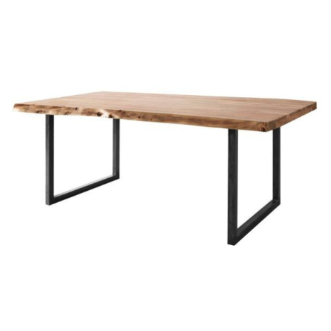 Sconto Jedálenský stôl GURU akácia stone, 180x90 cm Houseland