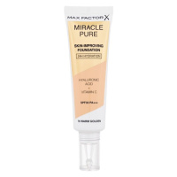 MAX FACTOR Miracle Pure SPF30 Skin-Improving Foundation 76 Warm Golden make-up 30 ml