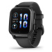 Garmin Venu SQ2, Music, Slate/Black Silicone Band