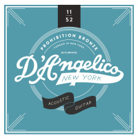 D'Angelico Prohibition Bronze 11-52 Light