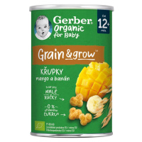 GERBER Organic chrumky s mangom a banánom 35 g​