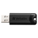 VERBATIM Flash Disk 64GB PinStripe USB 3.0, čierny