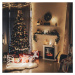 Nexos 29211 Svietiaci vianočný sob - LED svetelná dekorácia - 140 cm 336 LED