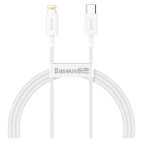 Dátový kábel Baseus Superior PD USB-C - Lightning 1,0 m 20W biely