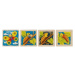 Goki Puzzle vývojové vrstvené Motýľ 44 dielikov