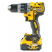 DEWALT 18V XR Aku sada vŕtačky DCD796 a uhlovej brúsky 125mm DCG405, 2x 5,0 Ah DCK2080P2T- QW