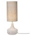 Krémovobiela stolová lampa s textilným tienidlom (výška  75 cm) Reykjavik – it's about RoMi