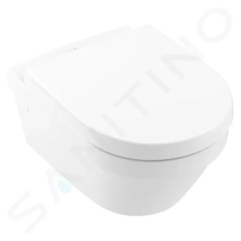VILLEROY & BOCH - Architectura Závesné WC s WC doskou SoftClosing, DirectFlush, alpská biela 469