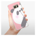 Silikónové puzdro iSaprio - Panda 01 - Samsung Galaxy S6 Edge