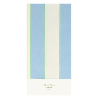 Obrus 137x259 cm Pale Blue Stripe – Meri Meri