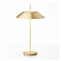 Vibia Mayfair stolná LED lampa, zlato matné